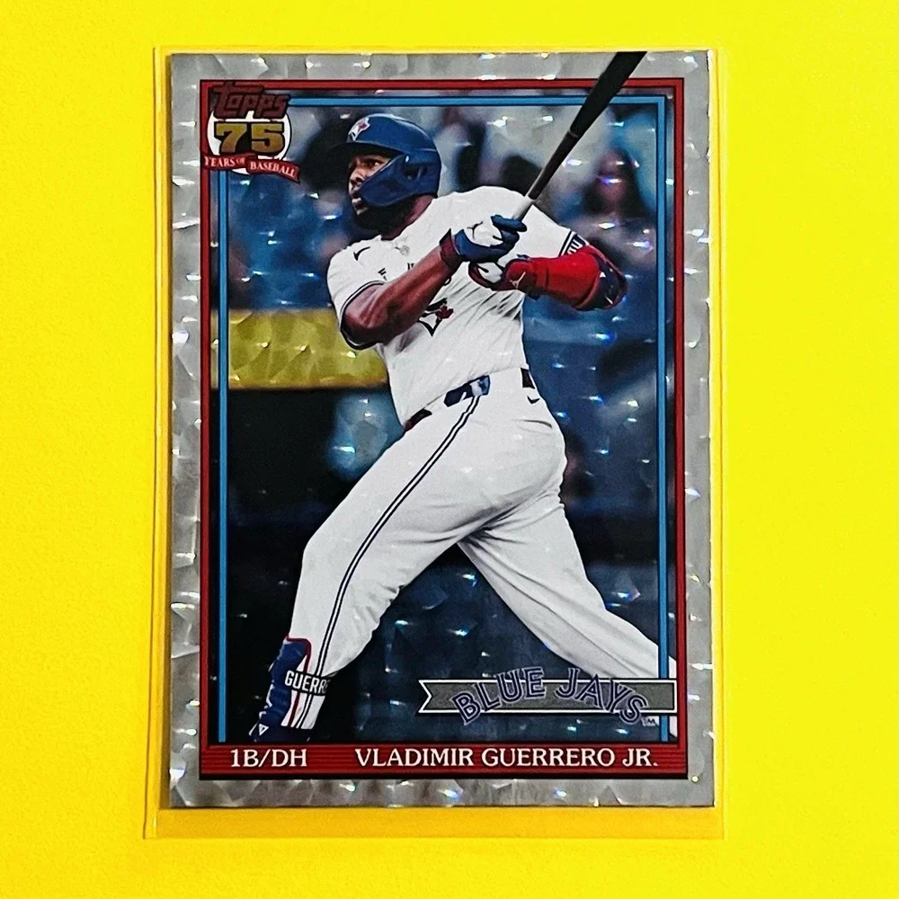 2026 Topps Series 1 Vladimir Guerrero Jr 1991 Crackle Foil #T91-9‎ Blue Jays